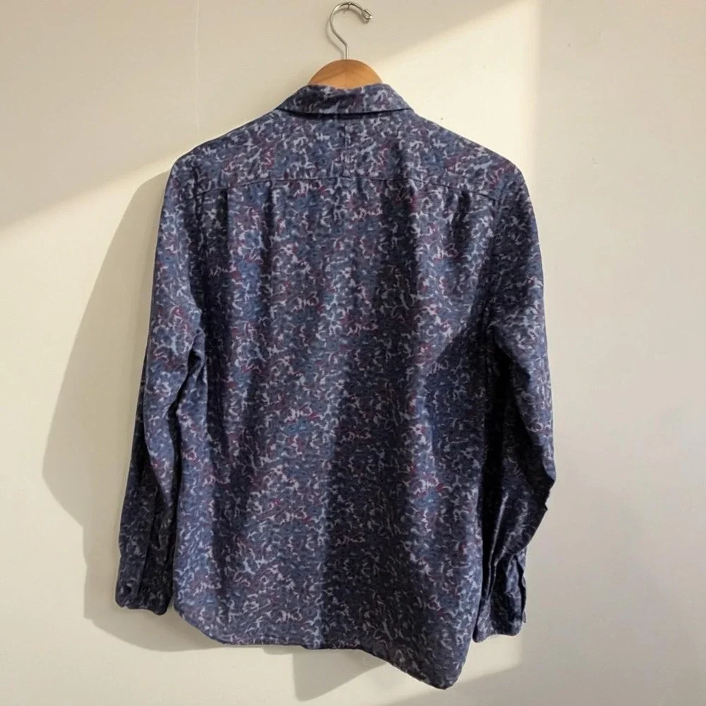 Banana Republic Floral Button-Up Shirt M